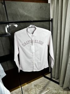 Calvin Klei_n Light pink Embroidery Logo Premium shirt