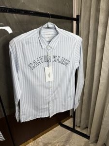 Calvin Klei_n Sky blue Embroidery Logo Premium shirt