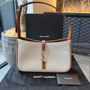 YSL SAINT LAURENT CANVAS PREMIUM LEATHER HAND BAG WITH OG BOX YSL SAINT LAURENT CANVAS PREMIUM LEATHER HAND BAG WITH OG BOX