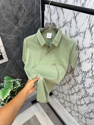 ARMANI.EXCHANGE.IMPORTED.FRONT.PRINTED.PREMIUM.BRAND.SERIES.COTTON.LYCRA.FABRIC.POLO.NECK.TSHIRT.