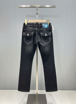 TRUE RELIGION IMPORTED JEANS 100% BOOTCUT LIGHT GREY