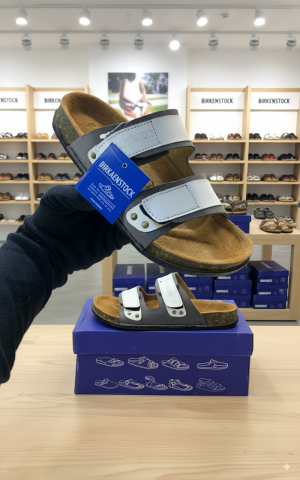 BIRKENSTOCK UJI white SLIDE