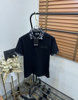 Versac_e Imported Very Premium Bio Washed Classic Polo T-shirt