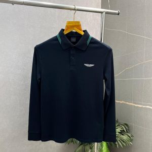 Hacket_t Navy Blue Premium Polo Full Sleeves Tshirt 486
