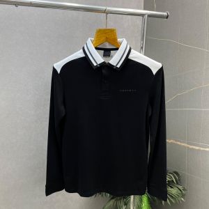 Hacket_t Black White Premium Polo Full Sleeves Tshirt 486