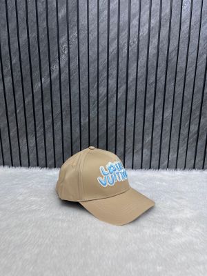 Louis_Vuitton_Craggy_Front_Logo_Apricot_Premium_Unisex_Cap_With_Safety_Box