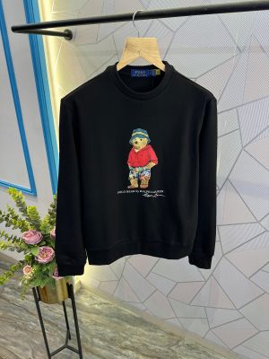 Ralph _Lauren Premium Quality Full Sleeve T-Shirt Store Article Black