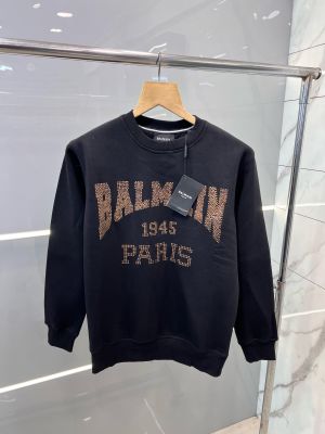 Balmai n Paris Premium Imported Fabric Front Printed Design Sweatshirt 827