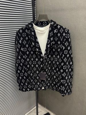 _LOUIS_VUITTON_100%_IMPORTED_ALL_OVER_MONOGRAM_PRINTED_CURRENT_STORE_ARTICLE_VERY_PREMIUM_BLAZZER_341
