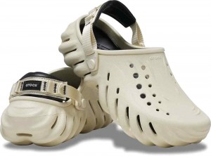 crocss Echo Clogs (BoneBlack)