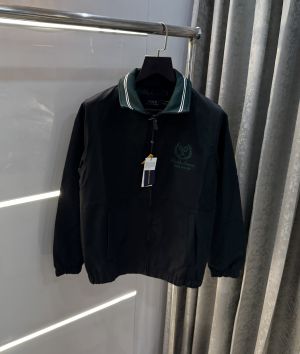 Ralph  Lauren Black Imported Premium Bomber Jacket