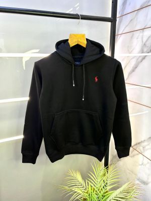 Ralph_Lauren Imported Black Super Premium Hoodie F2932-BL