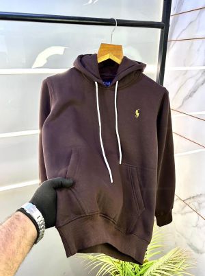 Ralph_Lauren Imported Brown Super Premium Hoodie F2932-BR