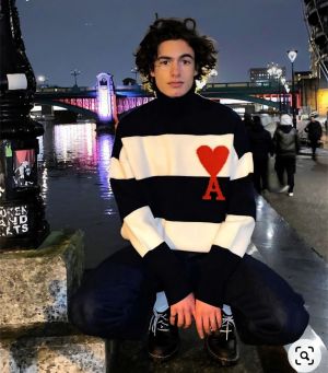 Ami Paris panda Sweatshirt imported whiteBlack 