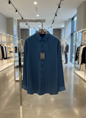P-RADA IMPORTED TRENDING KOREAN SHIRT NAVY