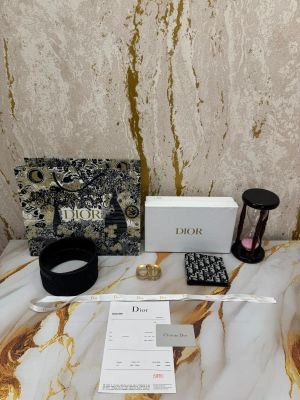 Christian_Dior_Oblique_Belt_Set_with_Buckle_And_Wallet_with_Box_And_Dust_Bag_Including_Carry_Bag_(D65-2)