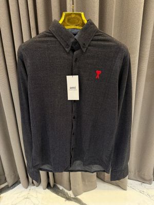 Ami_paris imported shirt Black 