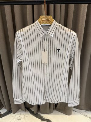 Ami_Paris Dubbel Linning imported shirt White 