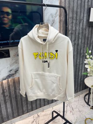 Fendi.Roma.Imported.Front.Letter.Embossed.Very.Premium.Fleece.Hoodie.MR192