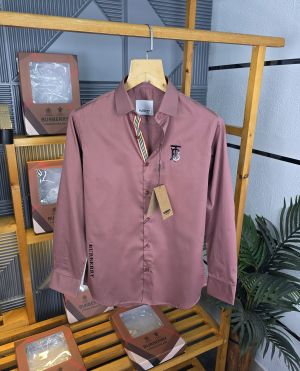 Bur Logo Shirts Burgundy K145-BY