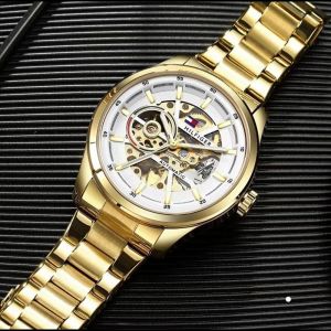 Tommy_Hilfiger Automatic Gold White 147