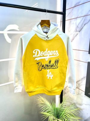 Nik e Imported Yellow Super Premium Printed Hoodie F3119-YE