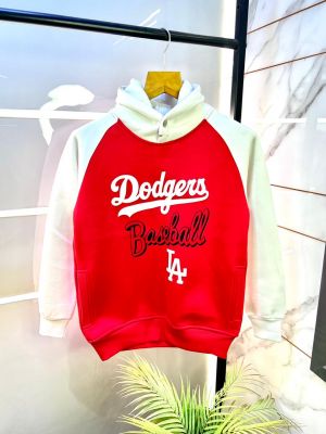 Nik e Imported Red Super Premium Printed Hoodie F3119-RE