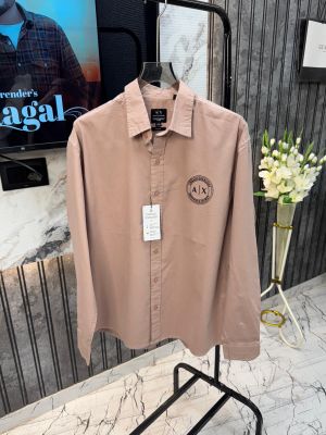 ARMANI.EXCHANGE.100%.IMPORTED.OXFORD.FABRIC.FRONT.LOGO.EMBOSSED.VERY.PREMIUM.FULL.SLEEVES.SHIRT.MR200