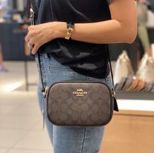 Coach_Teri_Singature_Canvas_Shoulder_Bag_With_Box_Dustbag_SlingBelt_5746