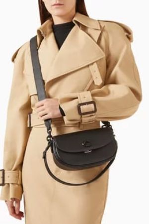 Coach_Emmy_Saddle_Bag_23_Black_With_OG_Box_&_Dust_Bag_C205_Black