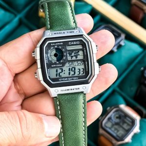 CASIO_SIILVER-GREEN