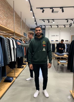 DIO R PREMIUM HOODIE GREEN CC 127