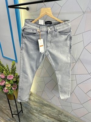 Calvin-Klein Premium Quality Grey Denim With Embroidery Work (Code-2)