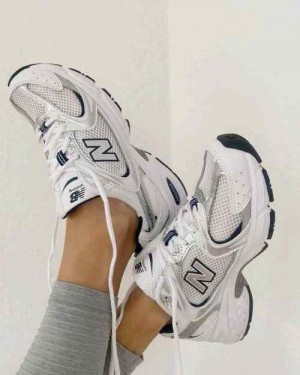 newbalance 530 white navy womens