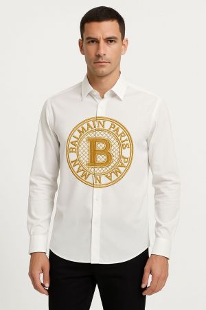 BALMAIN_PARIS_WHITE_EMBROIDERY_LOGO_PREMIUM_SHIRTS_WITH_BOX_PACKING_AND_CARRY_BAG_(1482)