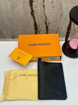 LOUIS_VUITTON PREMIUM WALLET WATER RIPPLE 60180 BLACK