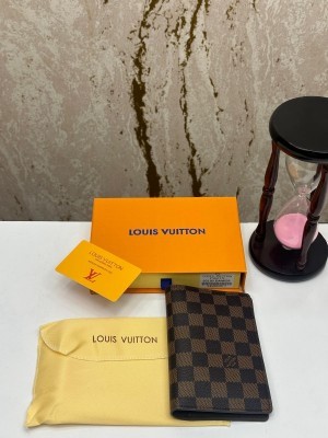 LOUIS_VUITTON PREMIUM WALLET (60180) BROWN DAMIER