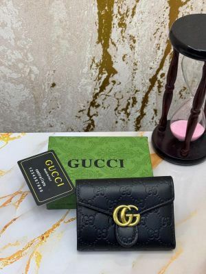 Gucci_The_Gg_Logo_Embossed_Premium_Tri-fold_Wallet_With_Original_Box_(18091-2_Black)