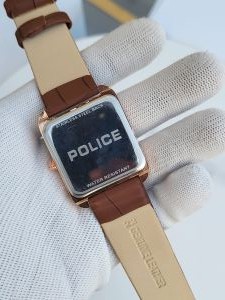 POLICE SQUARE SLIM BROWN 355