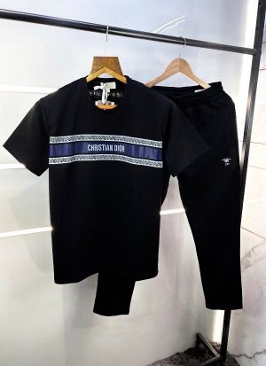CHRISTIAN DIO_R BLACK IMPORTED TRACK SUITS 489