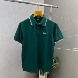 Bos_s Premium Green Polo Neck Tshirt 490
