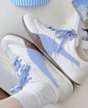 PUMAA BELLA UT CANVAS WHITE BLUE