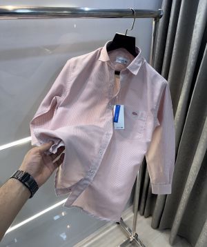 Lacost e Pink Stripes Premium Classic Shirt