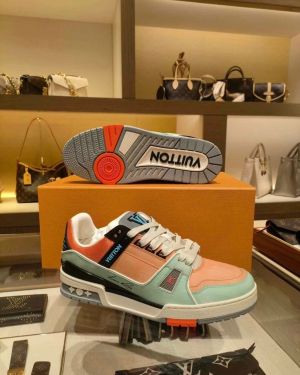 LOUISS VUITTON TRAINER MULTI ORANGE fix
