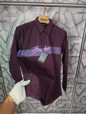 Balmain_Paris_Dark_Purple_Logo_Print_Premium_Shirt_(1497)