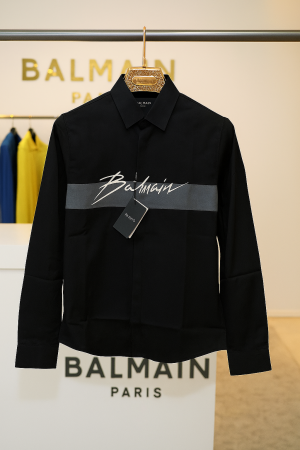 Balmain_Paris_Black_Logo_Print_Premium_Shirt_(1494)