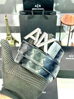 Arman_i Belt Silver Belt With Box And Carry Bag Fa 10 