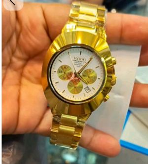 RAD.O vintage diaster Quartz movement slim dial golden white LIMITED EDITION