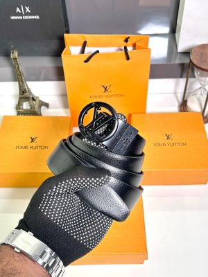 Louis_vutiion Black Belt box and carry Bag Fa 26