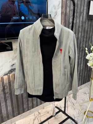 Ami paris Imported Inner Fleece Fabric Very Premium Zipper Jacket.MR203